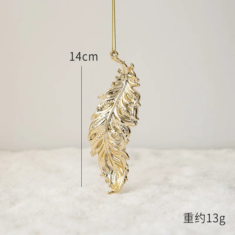 1pc Gold Silver Glitter Angel Ballerina Girl Pendants Merry Christmas Tree Decorations for Home Xmas Ornaments Hanging Pendant