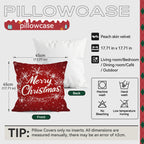 Christmas Snowflakes Cushions Pillowcase Polyester Cushion Cover Throw Pillow Sofa Decoration Pillowcover Home Decor