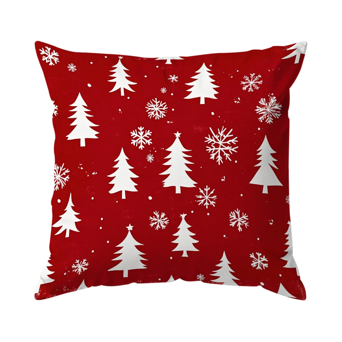 Christmas Snowflakes Cushions Pillowcase Polyester Cushion Cover Throw Pillow Sofa Decoration Pillowcover Home Decor