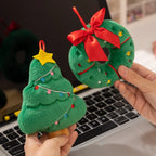 Christmas Series Gingerbread Plush Doll Key Pendant House Wreath Socks Glove Hat Snowman Tree Toy Christmas Tree Party Decor