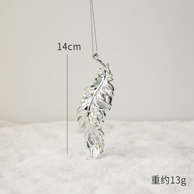 1pc Gold Silver Glitter Angel Ballerina Girl Pendants Merry Christmas Tree Decorations for Home Xmas Ornaments Hanging Pendant