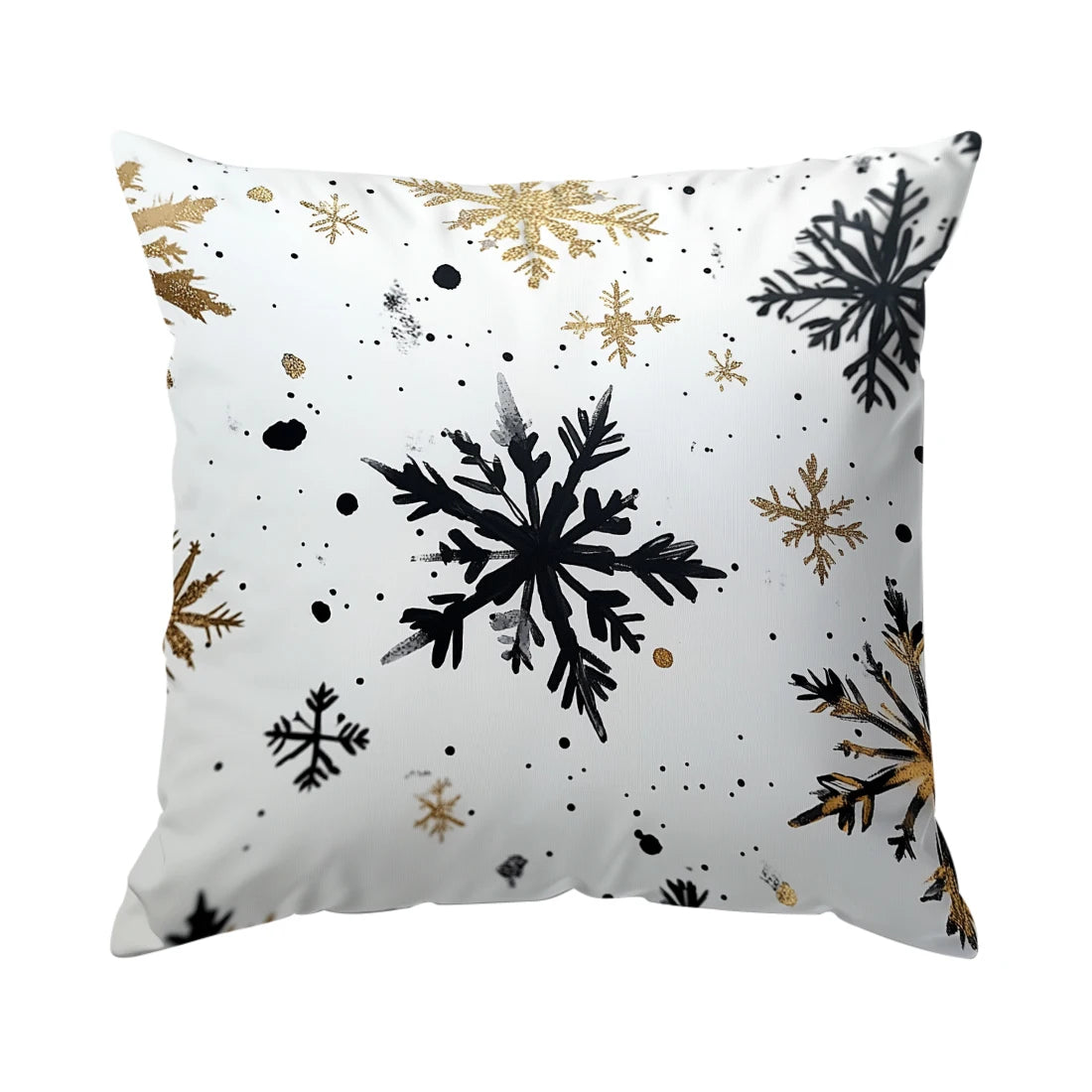 Christmas Snowflakes Cushions Pillowcase Polyester Cushion Cover Throw Pillow Sofa Decoration Pillowcover Home Decor