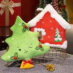 Christmas Series Gingerbread Plush Doll Key Pendant House Wreath Socks Glove Hat Snowman Tree Toy Christmas Tree Party Decor