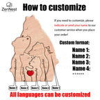 Wooden Bear Home Art Puzzle Personalized Custom Birthday Gift Art Puzzle Home Decor Christmas Thanksgiving Mom Home Warm Gift