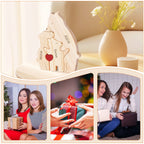 Wooden Bear Home Art Puzzle Personalized Custom Birthday Gift Art Puzzle Home Decor Christmas Thanksgiving Mom Home Warm Gift