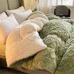 New Super Thick Winter Warm Blanket for Bed Artificial Lamb Cashmere Weighted Blankets Soft Comfortable Warmth Quilt Comforter