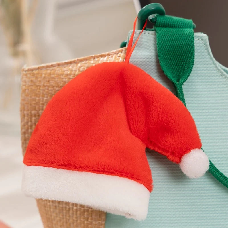 Christmas Series Gingerbread Plush Doll Key Pendant House Wreath Socks Glove Hat Snowman Tree Toy Christmas Tree Party Decor