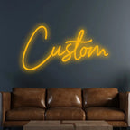 Custom LED Neon Sign Personalized Name Light for Kid Teens Bedroom Unique Gift with Customizable Designs for Trendy Wall Decor